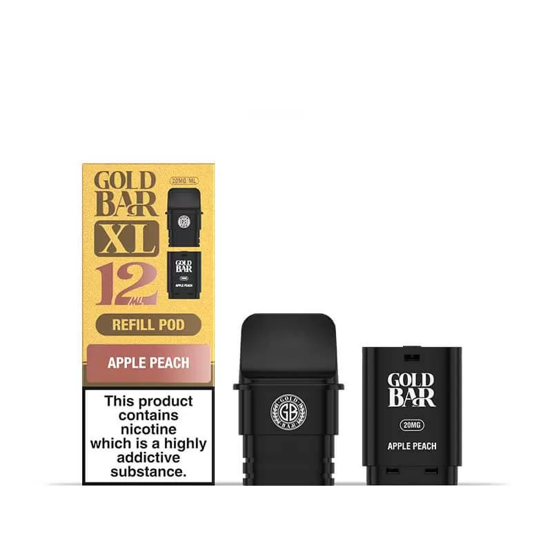 Gold Bar XL Prefilled Pods - Blue Raspberry - Image 2