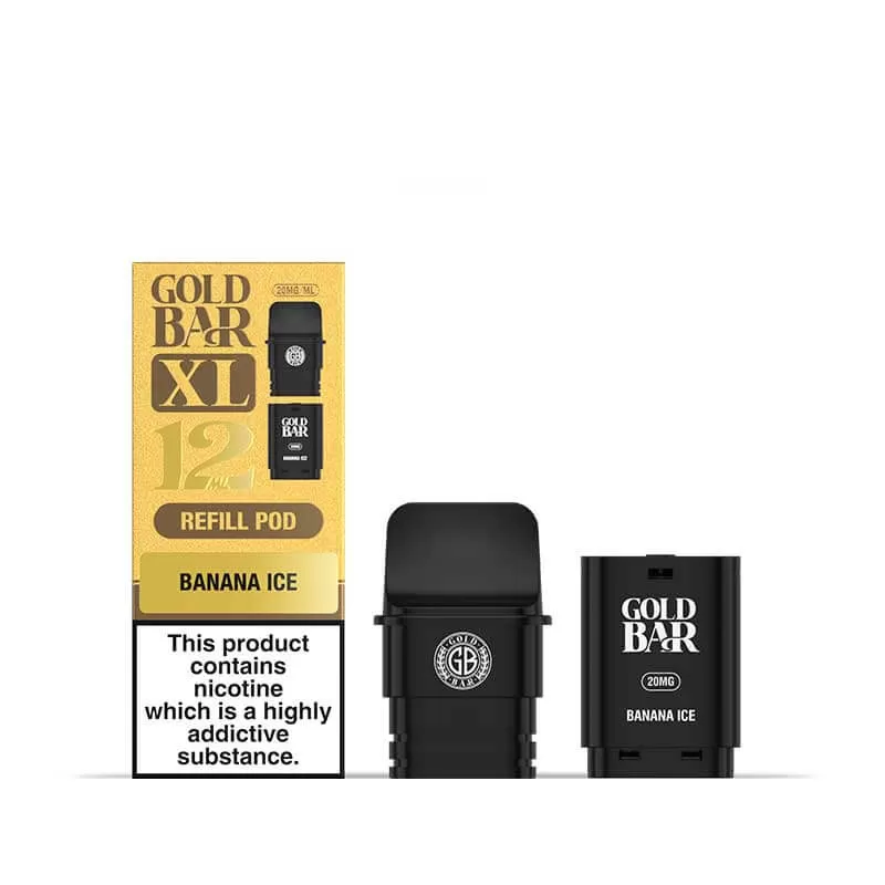 Gold Bar XL Prefilled Pods - Blue Raspberry - Image 3