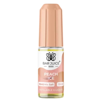 Bar Juice 5000 Peach Ice Nic Salt Vape Juice 10ml