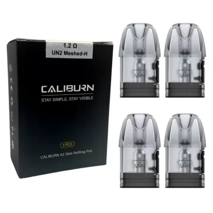 Uwell CALIBURN A2S Replacement Pods - 1.2 ohm Pods