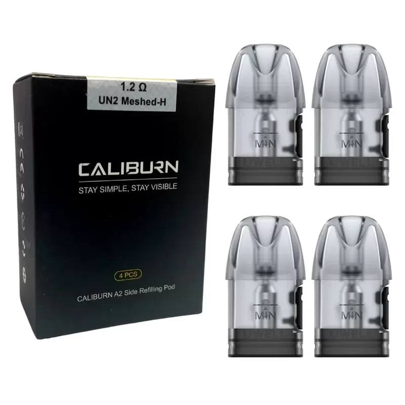 Uwell CALIBURN A2S Replacement Pods - 1.2 ohm Pods