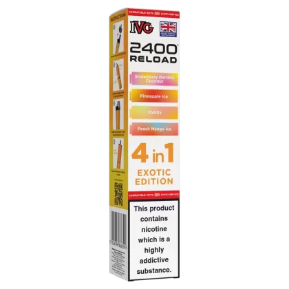 Exotic Edition IVG 2400 Refill Pods - 20mg - Vape Product