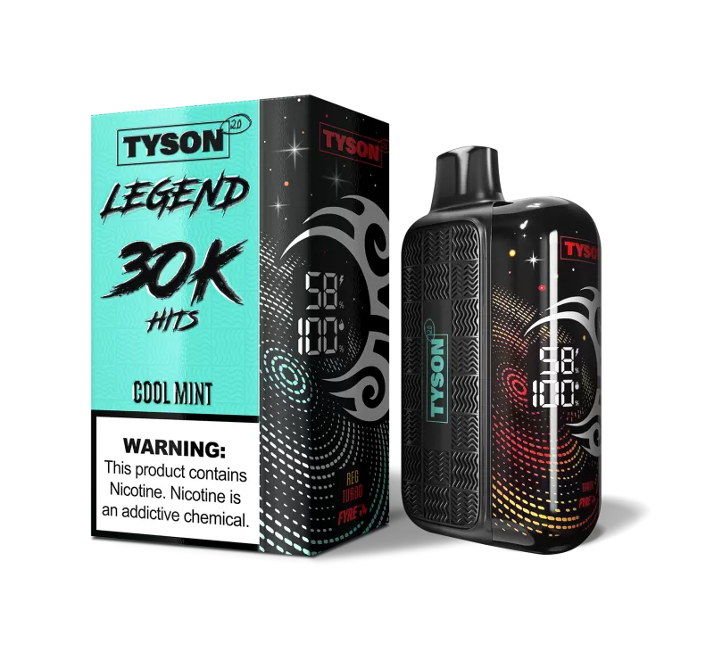 Tyson 2.0 "LEGEND" 30K Disposable Device – 30,000 Puffs - Blue Razz - Image 3