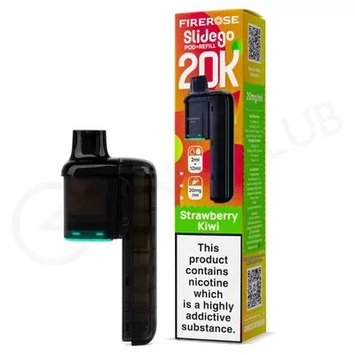 Strawberry Kiwi Firerose Slidego 20K Refill Pod