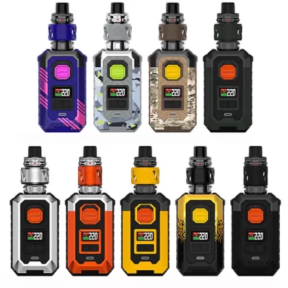 Vaporesso Armour Max 220W iTank T Starter Kit - Black, Camo Blue