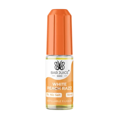 White Peach Razz Nic Salt by Bar Juice 5000 - 10mg - Vape Product