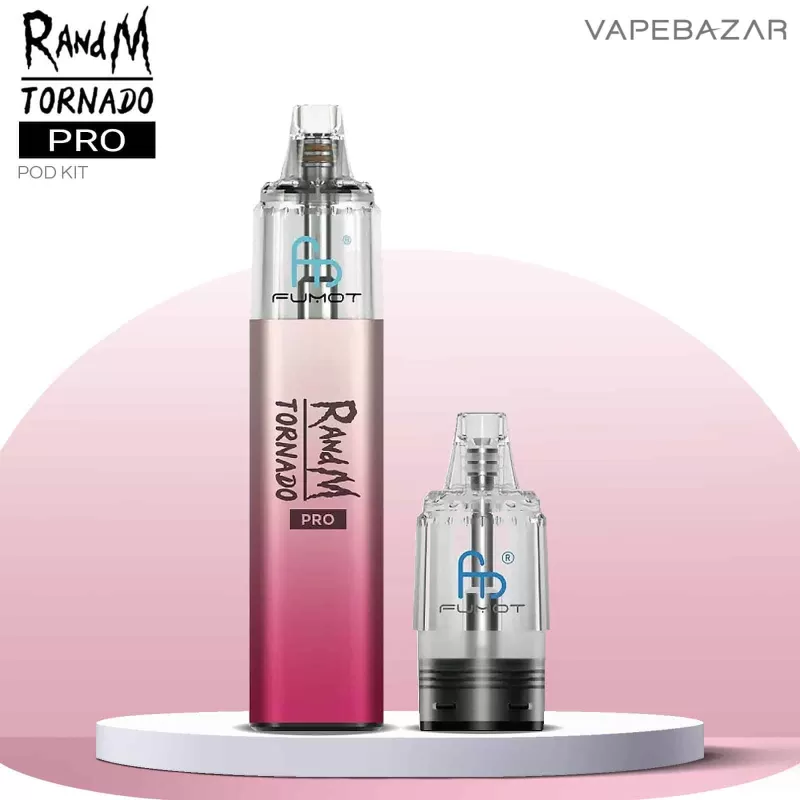 Fumot RandM Tornado Pro – Pink - Pod Kit / Fumot / 600 mAh / 8ml / USB-C