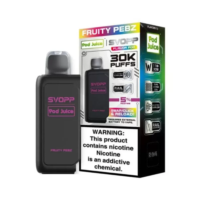 Fruity Pebz – Pod Juice x Oxbar SVOPP 30K - Vape Store
