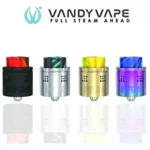 Vandy Vape Maze BF RDA - Colour#Rainbow>Stainless Steel>Matte Black>Gold