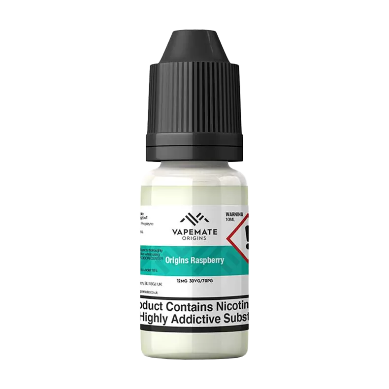 Vapemate Origins Raspberry 10ml - 6mg - Vape Product (D98430)