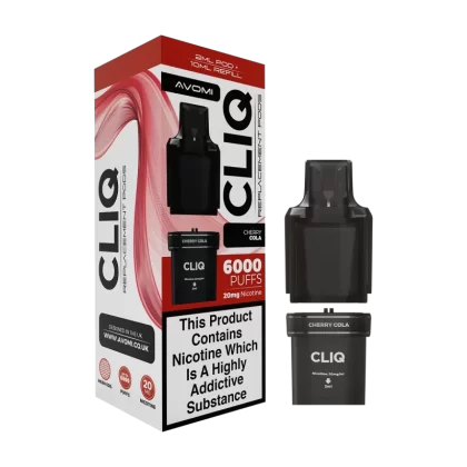 Cherry Cola Avomi Cliq 6000 Refill Pack - Ecigwizard