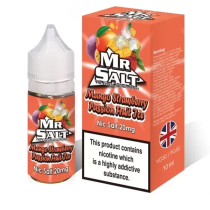 Mr Salt Mango Strawberry Passion Fruit Nic Salt E-Liquid - 10mg