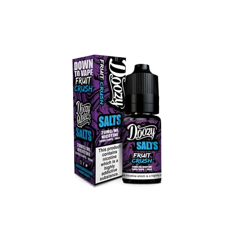 Fruit Crush Nicotine Salt E-Liquid By Doozy Salts - Vapestreams Co - Image 2