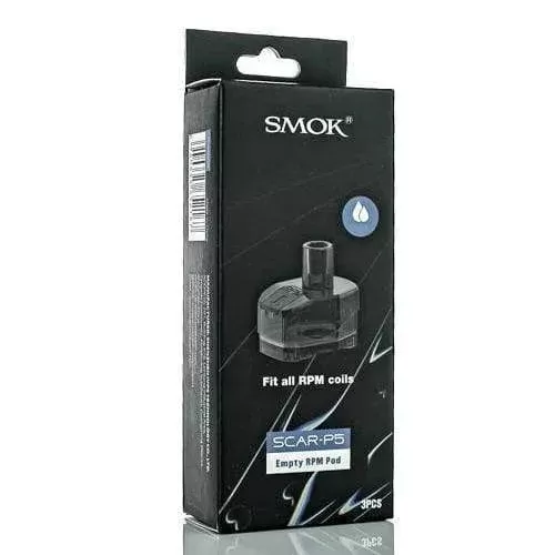 SMOK SCAR P5 EMPTY RPM POD 2ML (3 PACK) – Sleek Refillable Cartridge for Precision Vaping (No Coil Included)