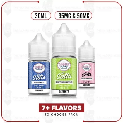 Dinner Lady Salts 30ml E-Juice - Thevapersworld