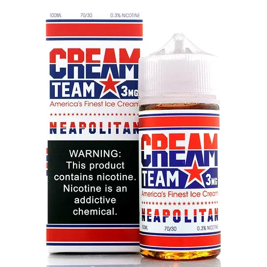 Neapolitan – Cream Team E-Juice (100 ml)