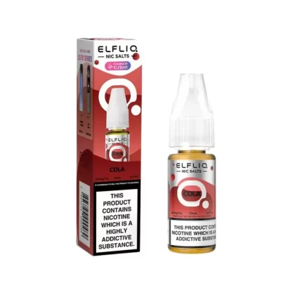 Elf Bar Elfliq Cola 10ml Nic Salt E-liquid - Vape Product, Vape Product
