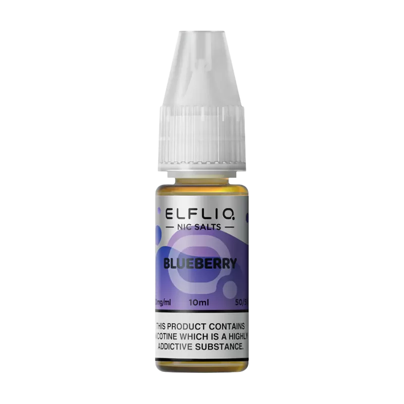 Blueberry Elfliq Nic Salt by Elfbar - 10ml - 10mg