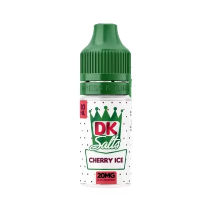 Donut King DK Cherry Ice Nic Salt Vape Juice - 10 Pack - Strength 20mg