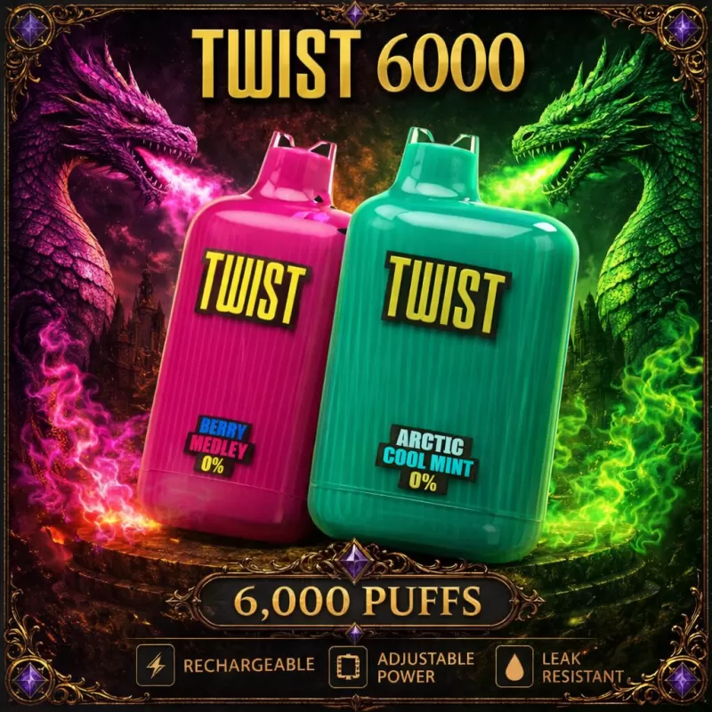 TWIST 6000 - Berry Medley Lemonade / 5% - Vapeciga