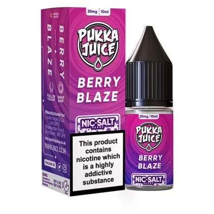Pukka Juice Berry Blaze Nic Salt E-Liquid - 20mg