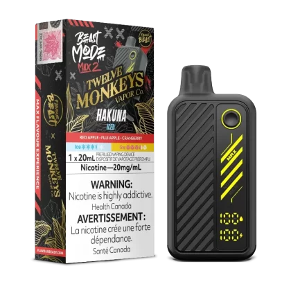Beast Mode Max 2 50K X Twelve Monkeys Hakuna Iced By Flavour Beast