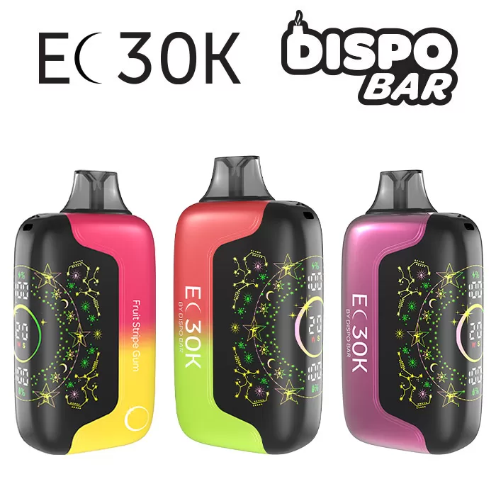 EC30K by Dispo Bar Disposable Vape - Banana Taffy Freeze, Blow Pop