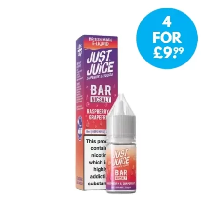 Just Juice Bar Salts 20mg (2%) Nic Salt 10ml - Vape Co