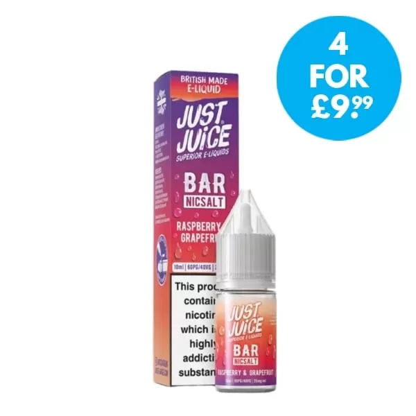 Just Juice Bar Salts 20mg (2%) Nic Salt 10ml - Vape Co