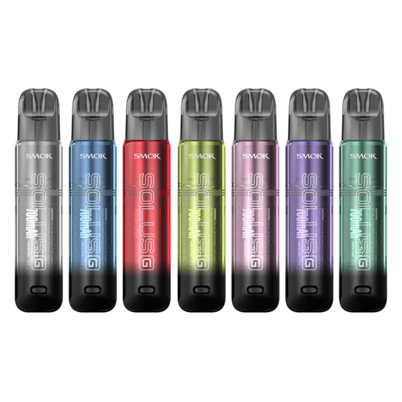 SMOK SOLUS G 15W Pod Kit 700mAh - Transparent Red