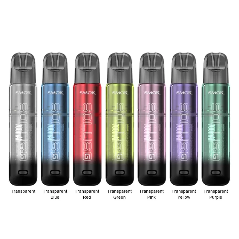 SMOK SOLUS G 15W Pod Kit 700mAh - Transparent Red - Image 2