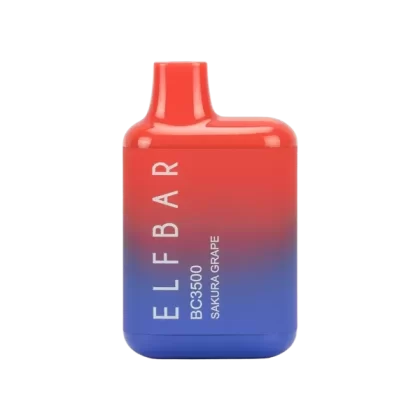 Sakura Grape Elf Bar 3500 - Consumer; 10 Pack, Single
