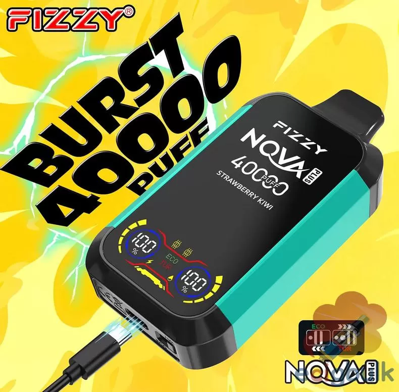 Fizzy 40,000 Puffs Disposable Vape | Long-Lasting & Rechargeable Device - Image 2