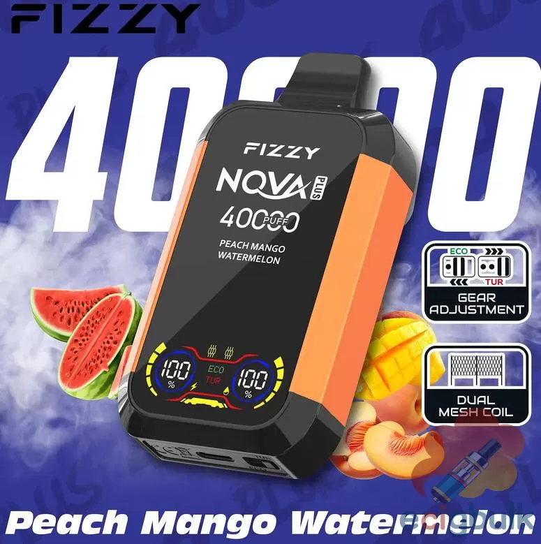 Fizzy 40,000 Puffs Disposable Vape | Long-Lasting & Rechargeable Device - Image 3