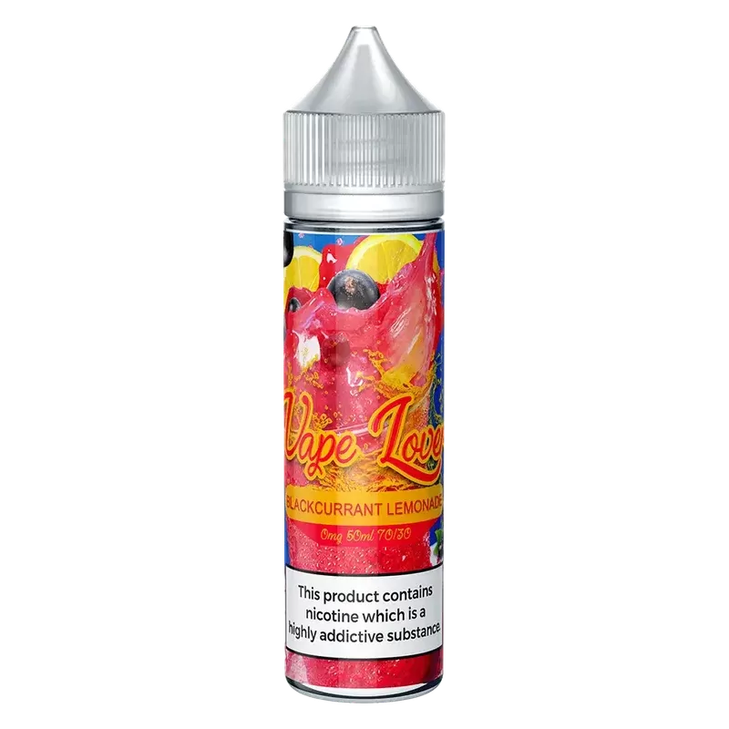 Vape Lovers Blackcurrant Lemonade 50ml Shortfill e-liquid