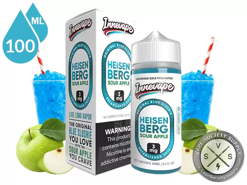 Heisenberg Sour Apple Innevape 100ml - Vape Product, Vape Product