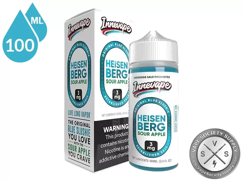 Heisenberg Sour Apple Innevape 100ml - Vape Product, Vape Product - Image 3