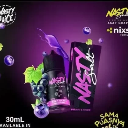 Nasty Juice Asap Grape Salt Nic INDIA