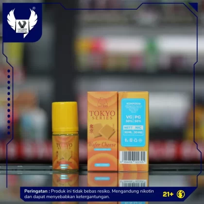 TOKYO WAFER SALT CHEESE WAFER 30ML - Vaporizerjakarta