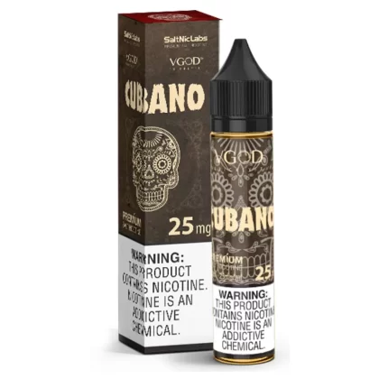 Cubano Brown SaltNic by VGOD – 30ml (25mg, 50mg) – At in Pakistan - Vape Product, Vape Product