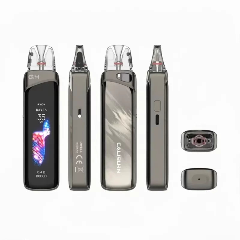 Uwell Caliburn G4 Pro Smart Touchscreen Pod System - Desert Gold, Fantasy Pink - Image 2