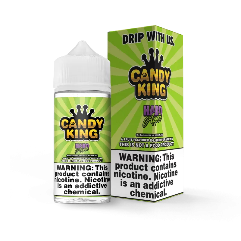 CANDY KING - Hard Apple - 100ML E-Liquid - 6MG