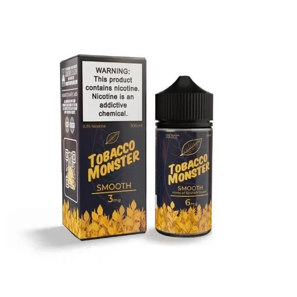 Tobacco Monster – Smooth Tobacco 100ml - Vape Product; Vape Product, Vape Product