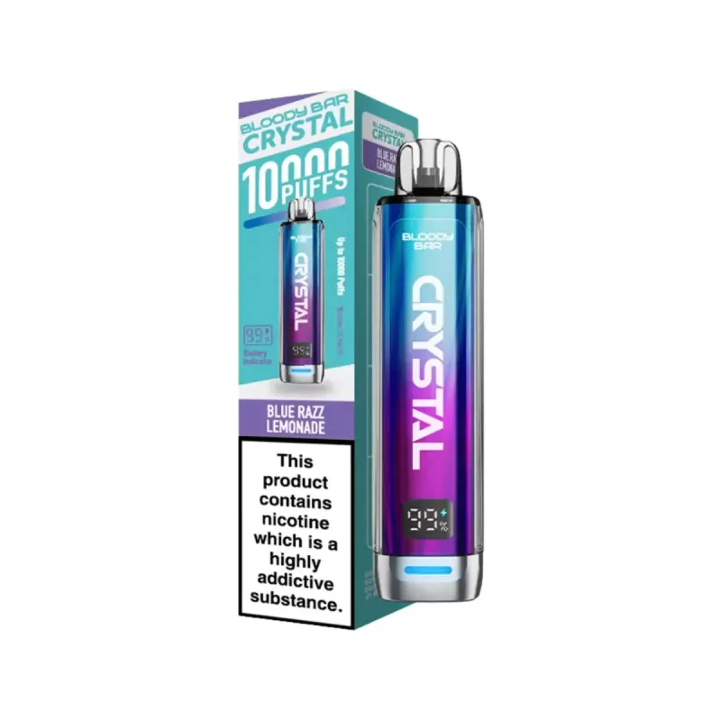 Bloody Bar Crystal 10000 Disposable Vape Kit Pack of 5 - Image 2