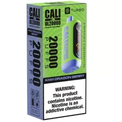 Cali UL20000 Disposable [20,000 puffs] – Kiwi Dragon Berry