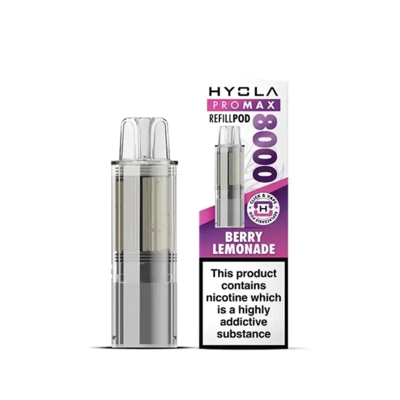 Hyola Pro Max 8000 Prefilled Pods - Berry Lemonade - Image 2