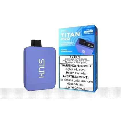 STLTH TITAN PRO DISPOSABLE – BLUE RAZZ
