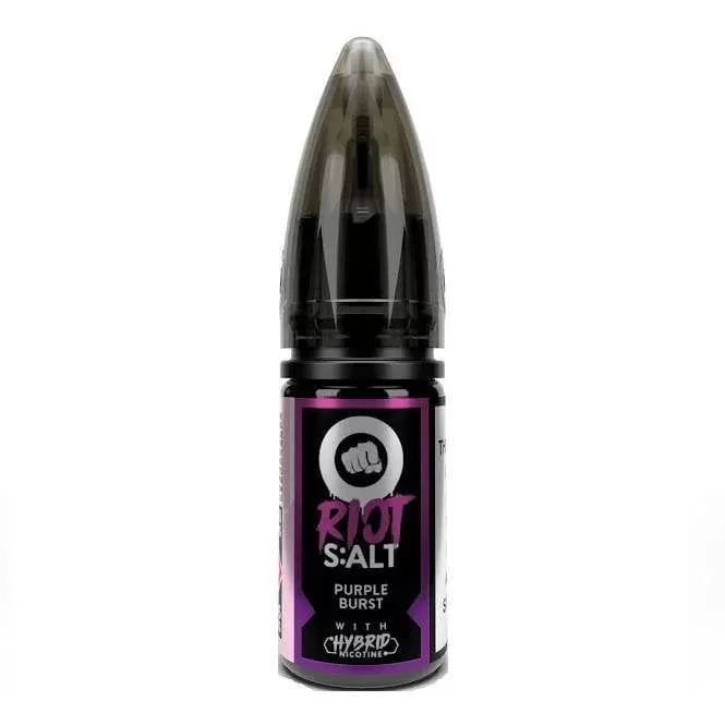 Riot Squad Purple Burst Hybrid Salt E Liquid (10ml)