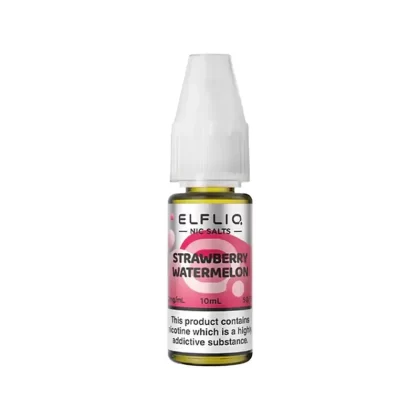 Elf Bar Elfliq Strawberry Watermelon Nic Salt E-Liquid - Vape Product, Vape Product