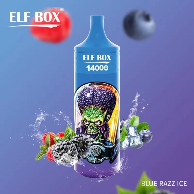ELF BOX RGB 14000 Puffs | 25mL, LED light, bulk disposable vape - Aiviouvapes - Image 2